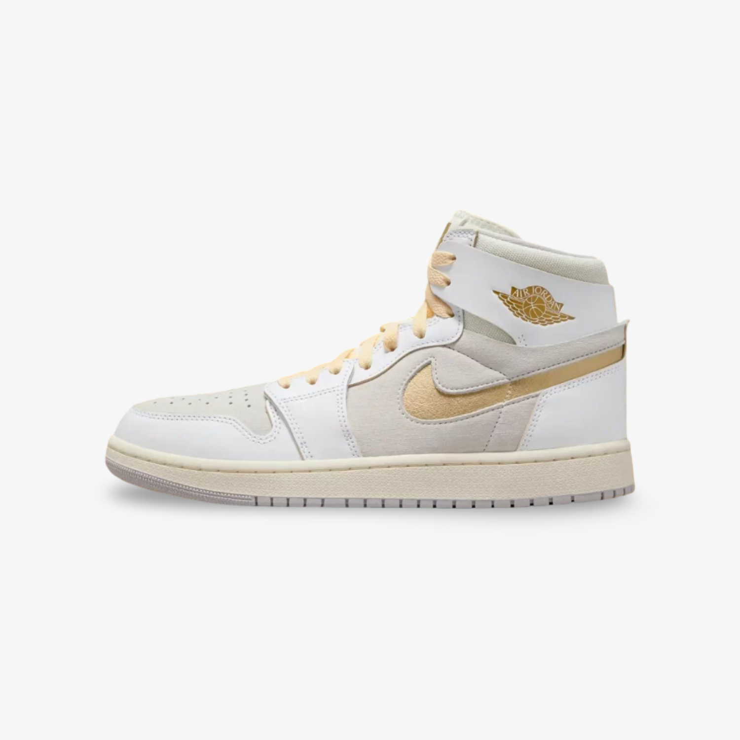 Air Jordan 1 High Zoom "Gold White"