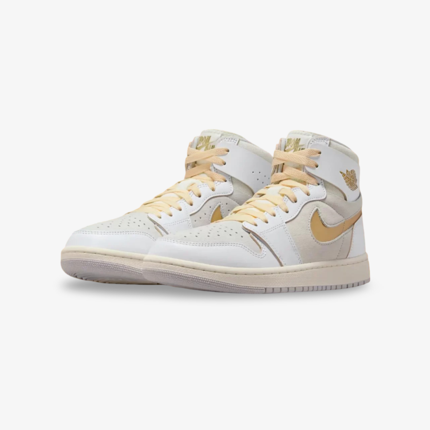 Air Jordan 1 High Zoom "Gold White"