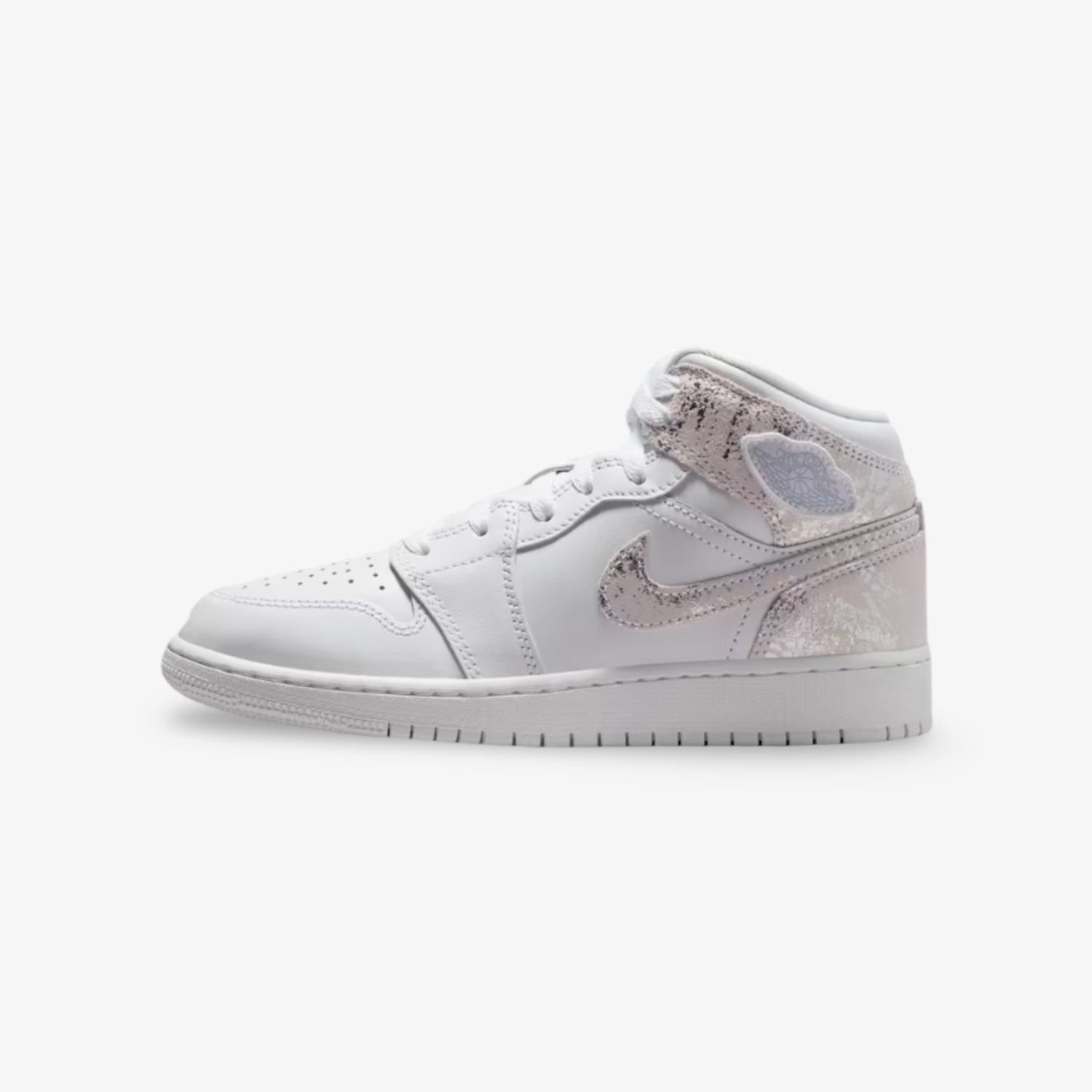 Air Jordan 1 Mid " Distressed White"
