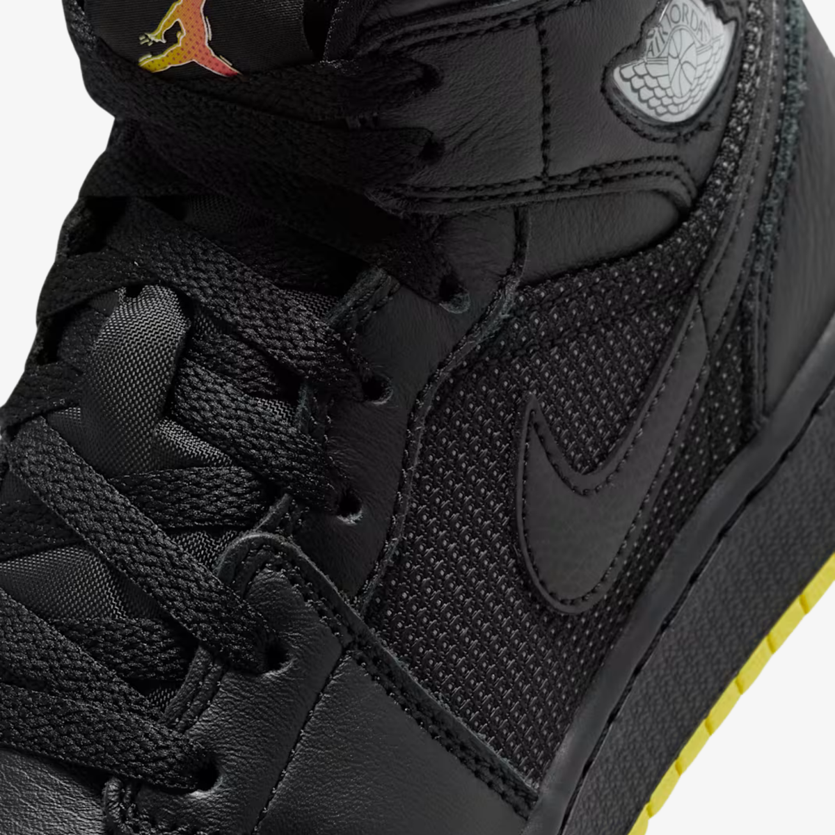 Air Jordan 1 Mid SE "Black Opti Yellow"