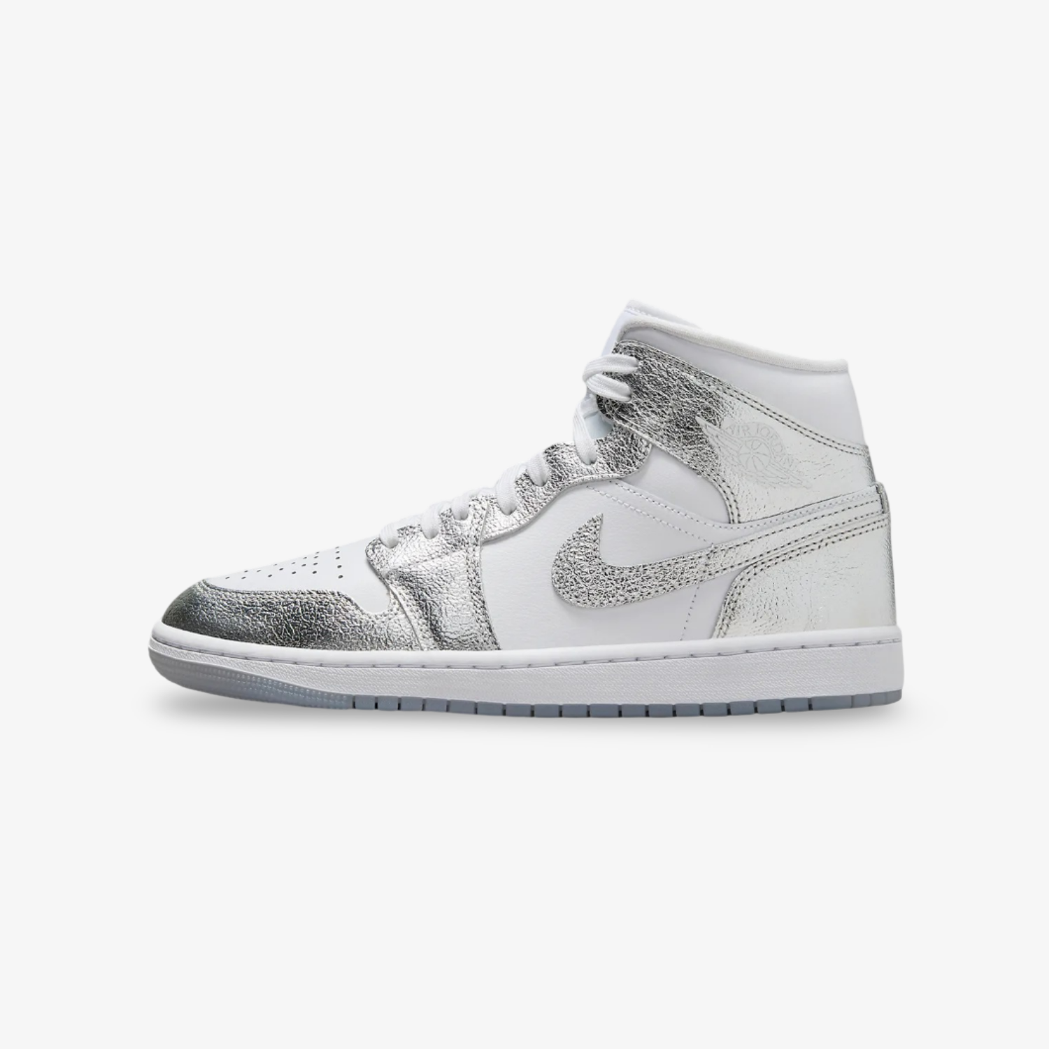 Air Jordan 1 Mid "Silver Chrome"