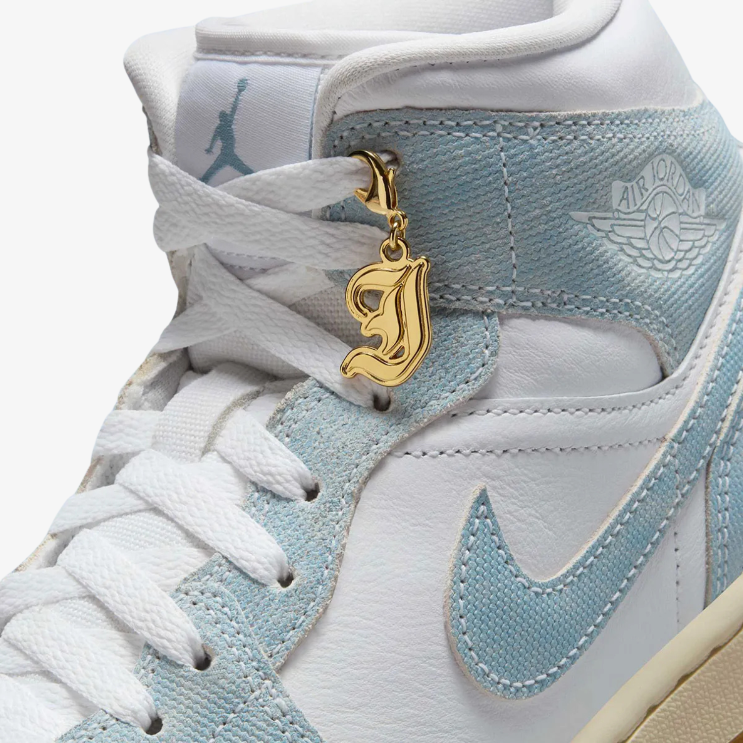 Air Jordan 1 Mid "Denim Gum"