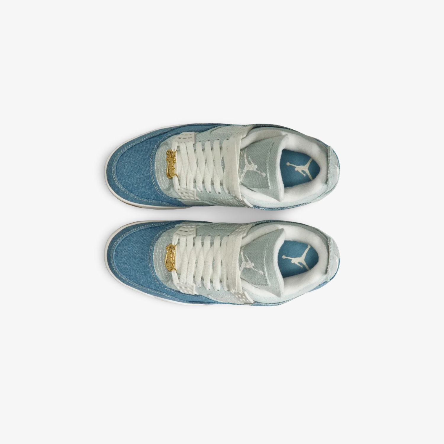 Air Jordan 4 Retro "Denim Gold Blue"
