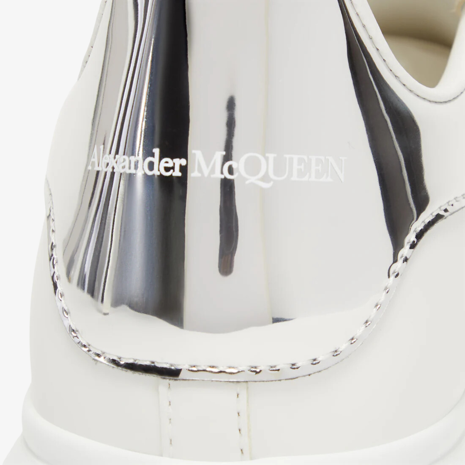 Alexander McQueen Oversized "Silver White"