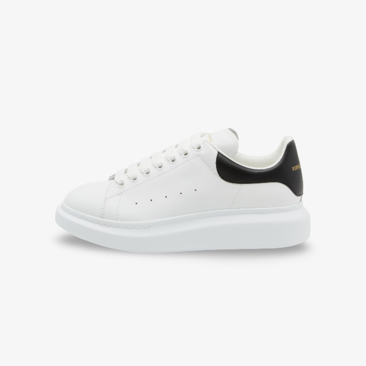 Alexander McQueen "White Black Leather"