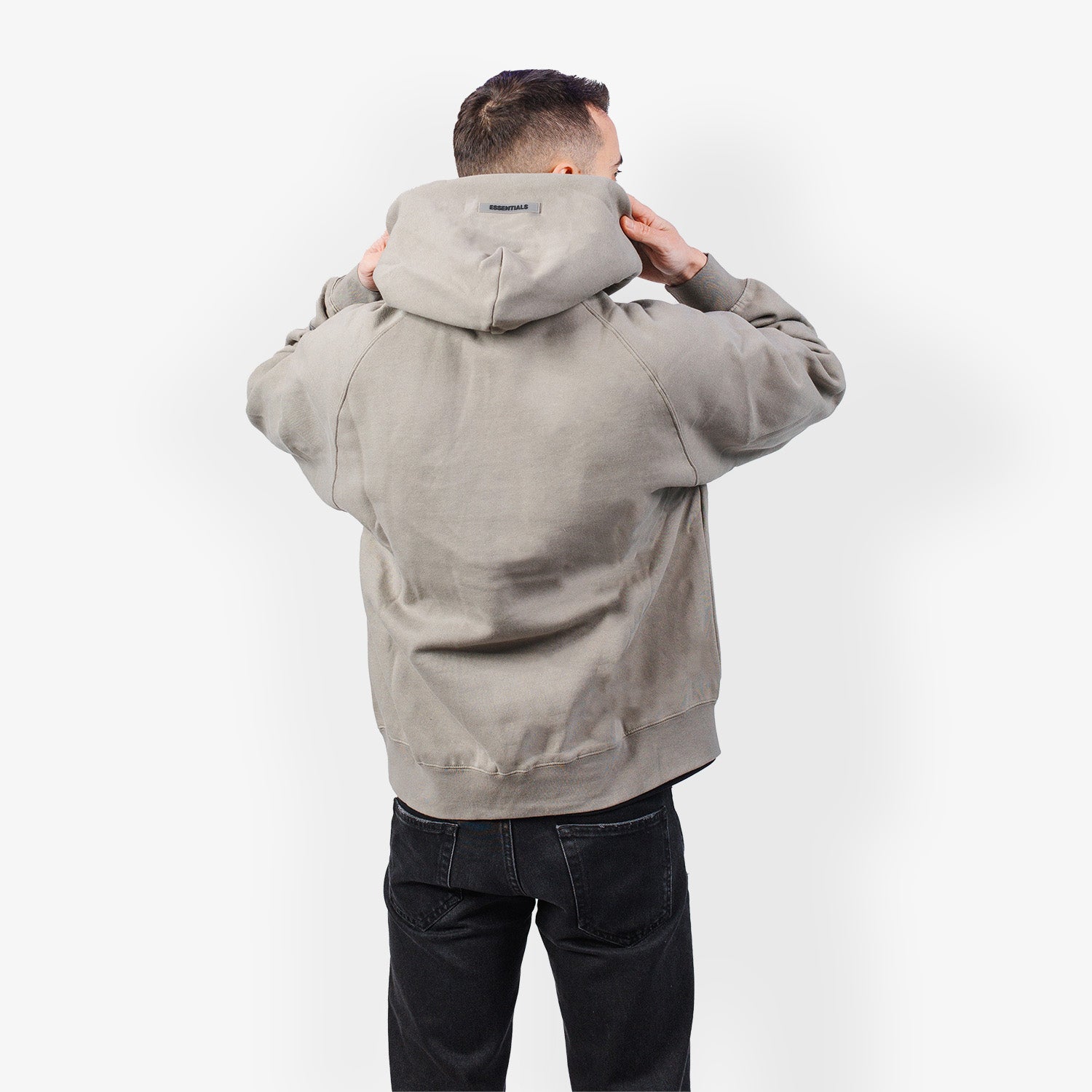 Hanorac Essentials Fear of God Applique "Cement"