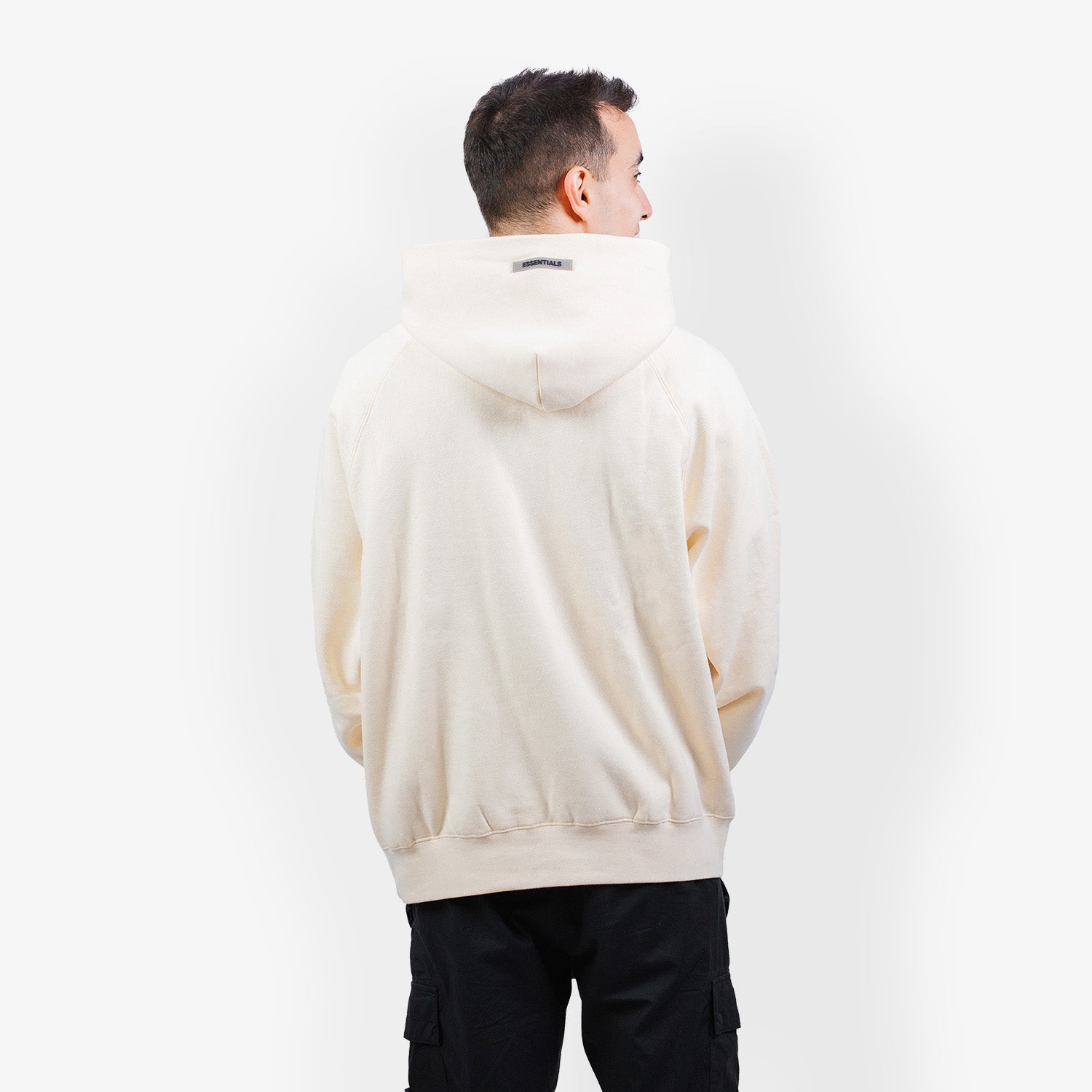 Hanorac Essentials Fear of God Applique "Cream"