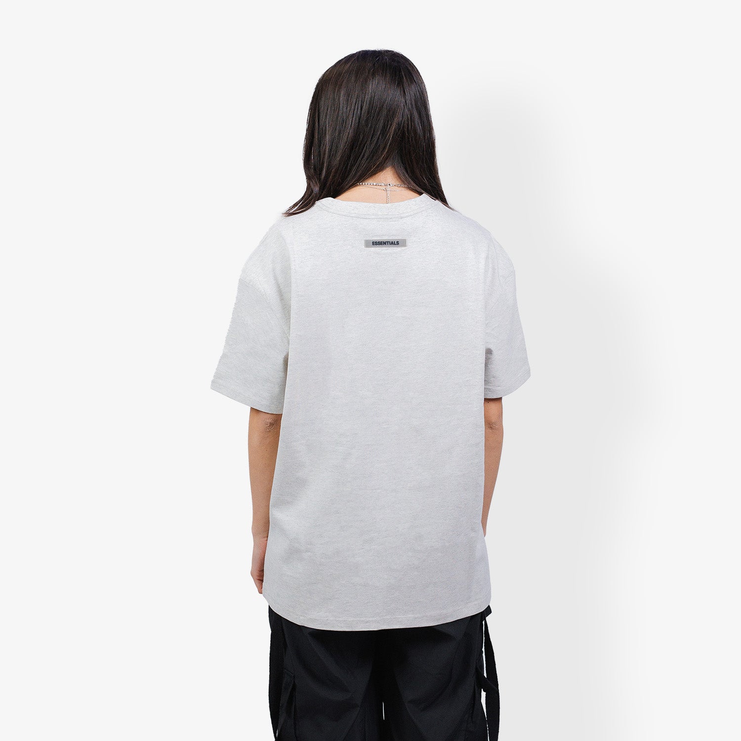 Tricou Essentials Fear of God Applique "Oatmeal"