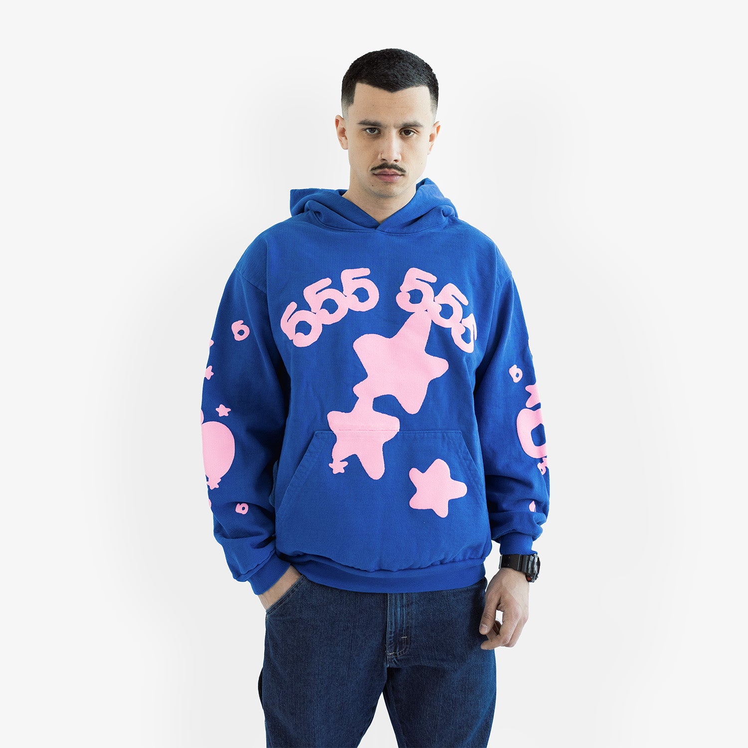 Hanorac Sp5der "Blue Pink Beluga"