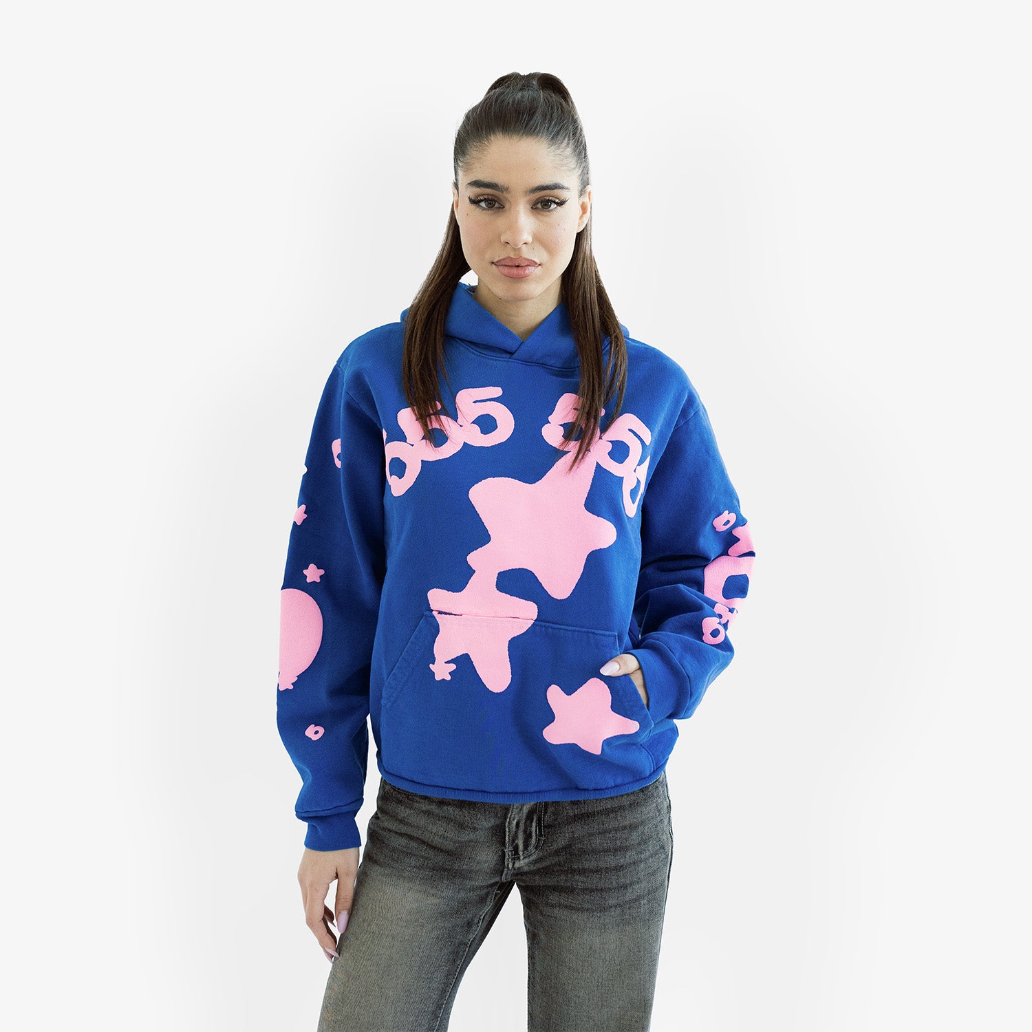 Hanorac Sp5der "Blue Pink Beluga"