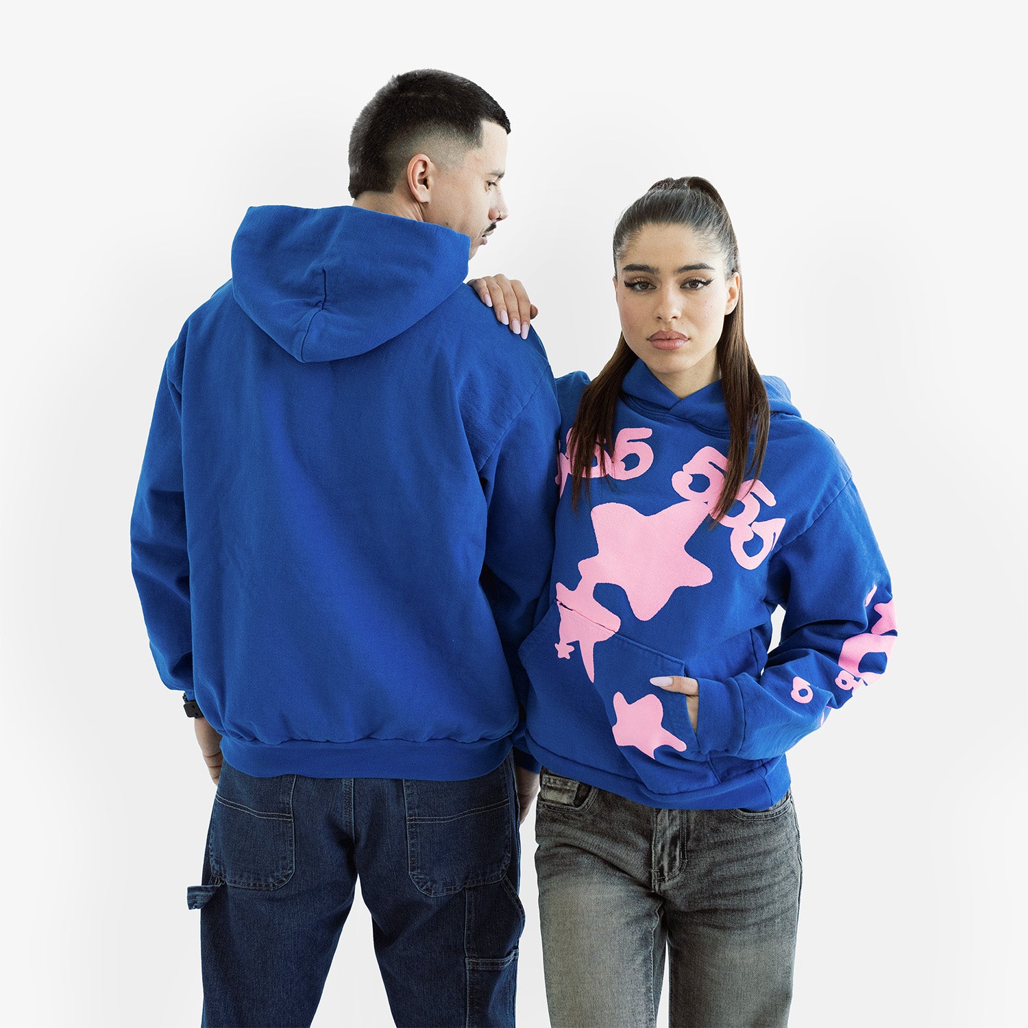 Hanorac Sp5der "Blue Pink Beluga"