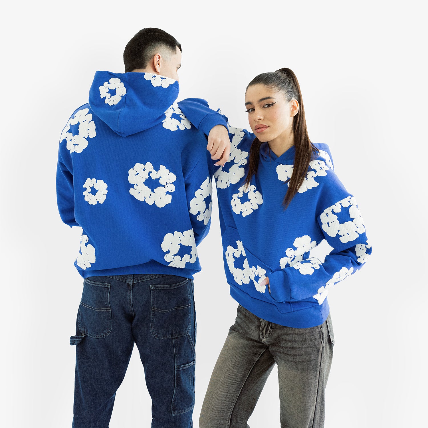 Hanorac Denim Tears "Blue White"