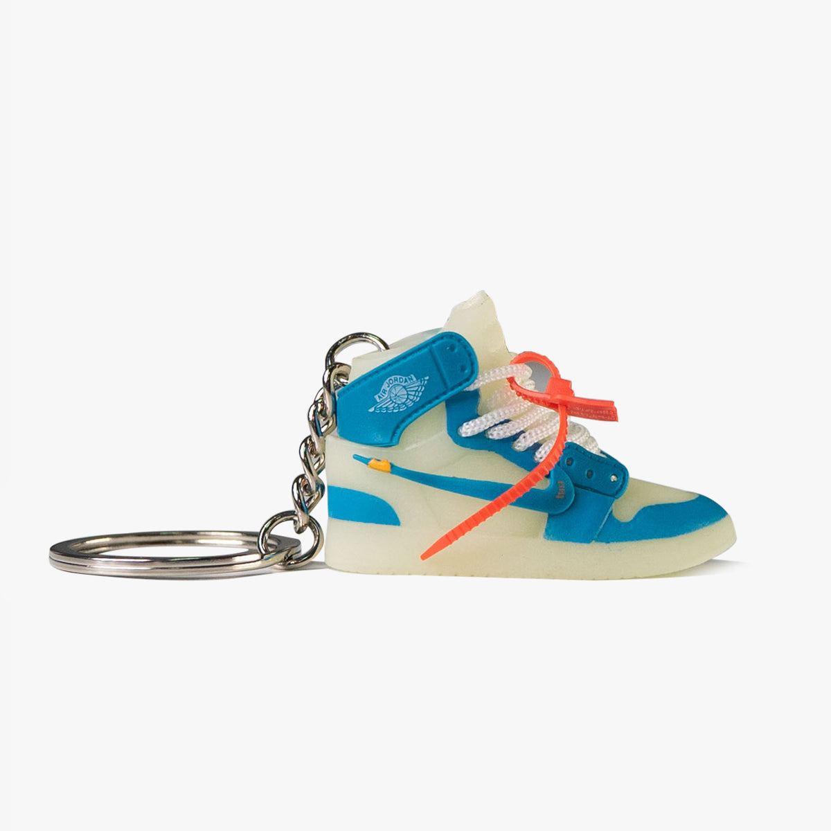 Breloc_Off-White_X_Air_Jordan_1_High_Fosforescent