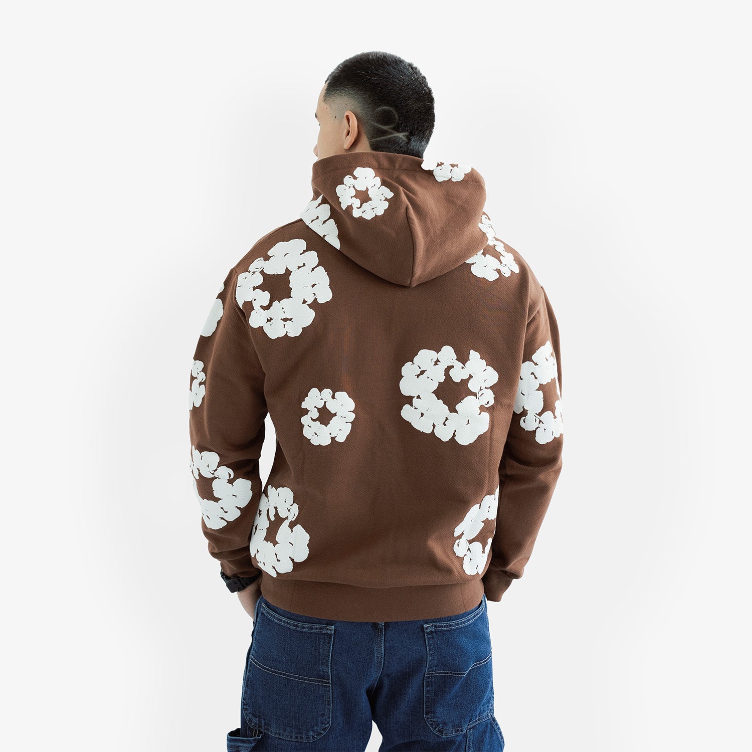 Hanorac Denim Tears "Brown White"