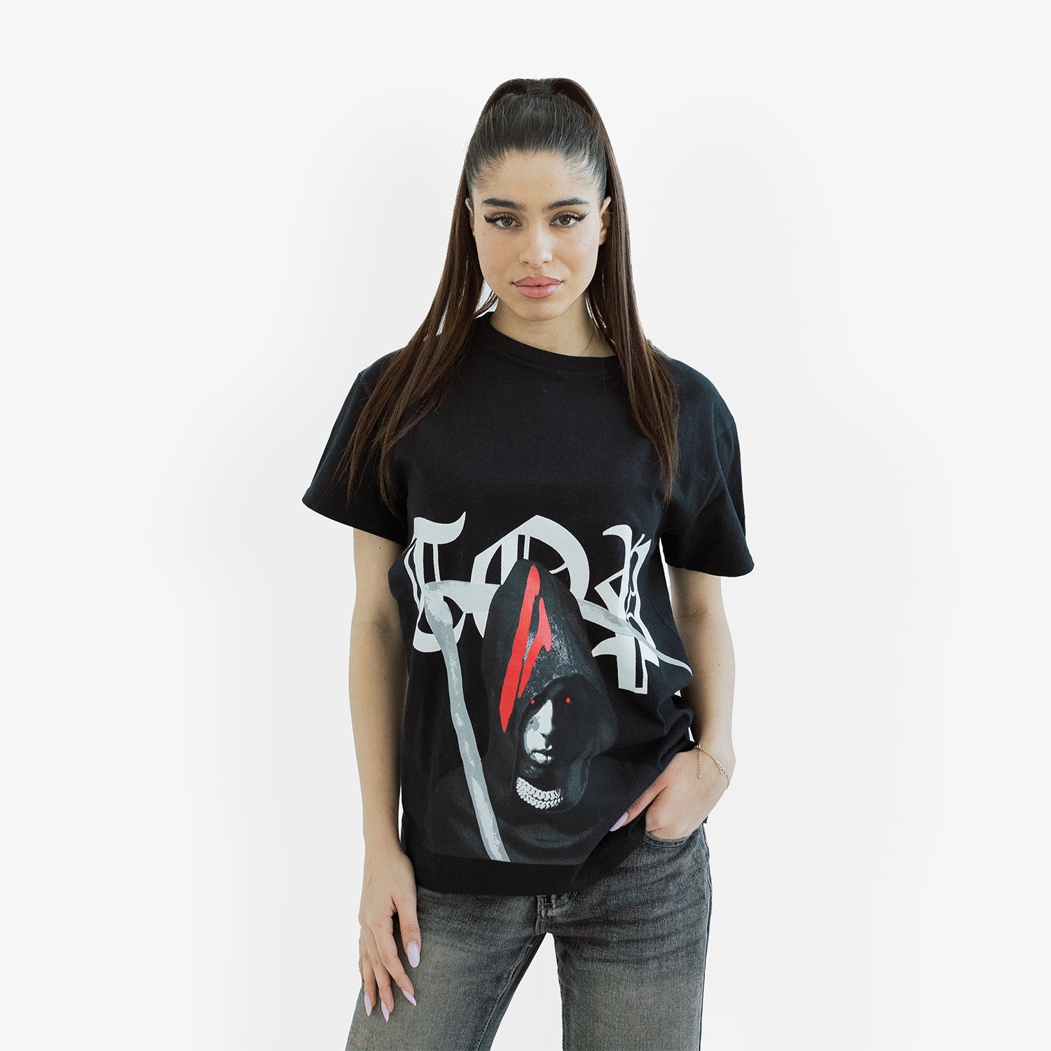 Tricou Young Boy x Vlone "Business Murder"