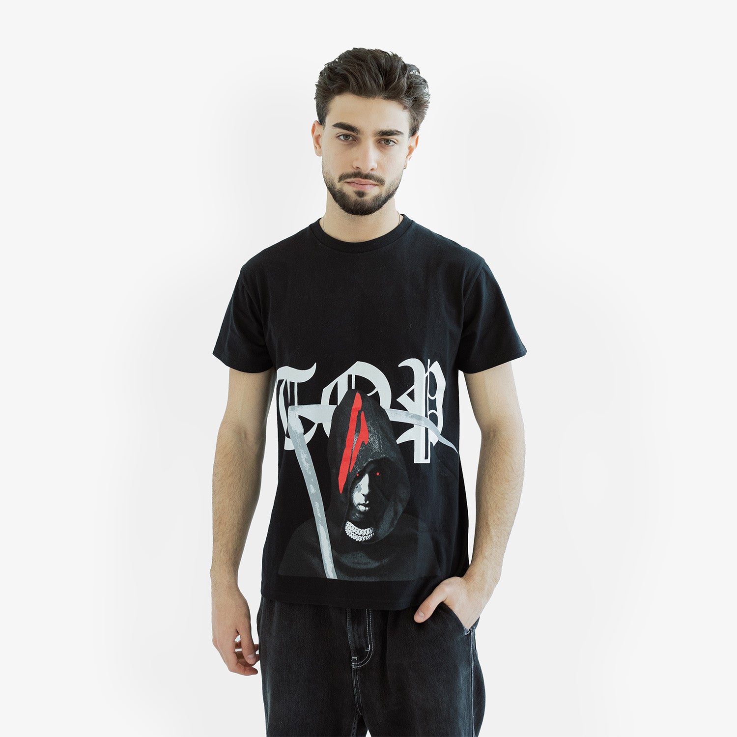 Tricou Young Boy x Vlone "Business Murder"