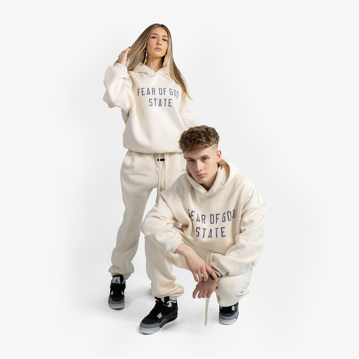 Set Hanorac & Pantaloni Lungi Essentials Fear Of God "Shell"