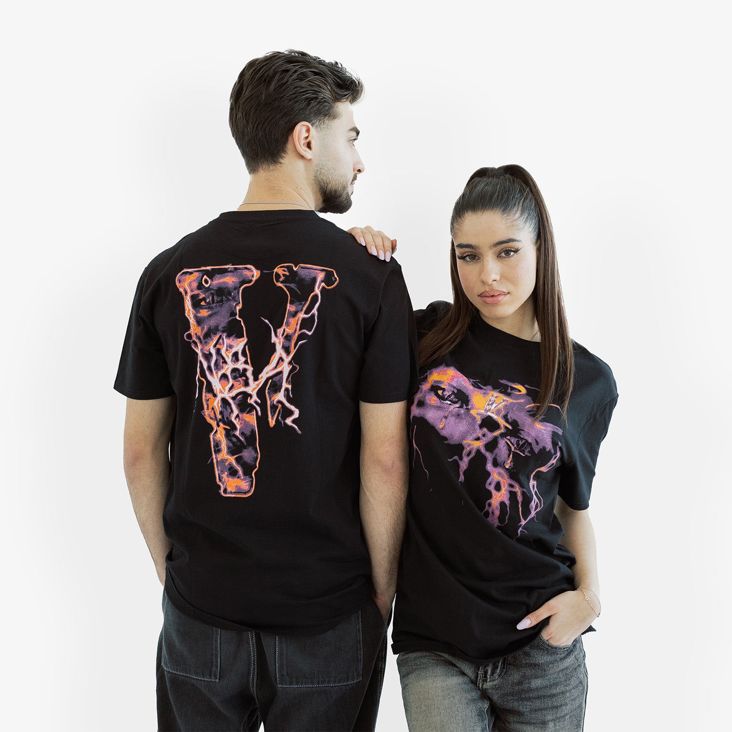 Tricou Young Boy x Vlone "Eyes"