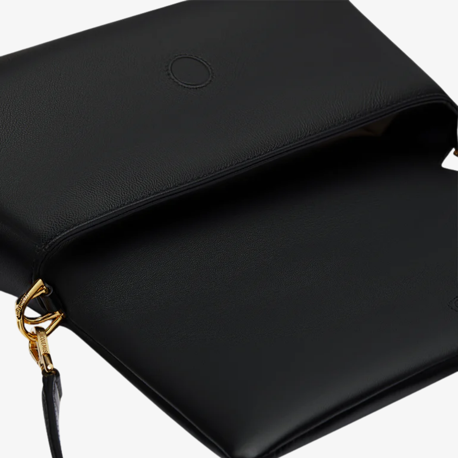 Geanta Jacquemus Le Bambimou "Black Gold"