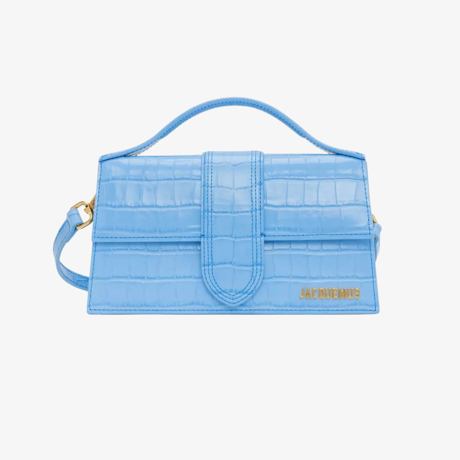 Geanta Jacquemus "Le Grand Bambino" Albastra