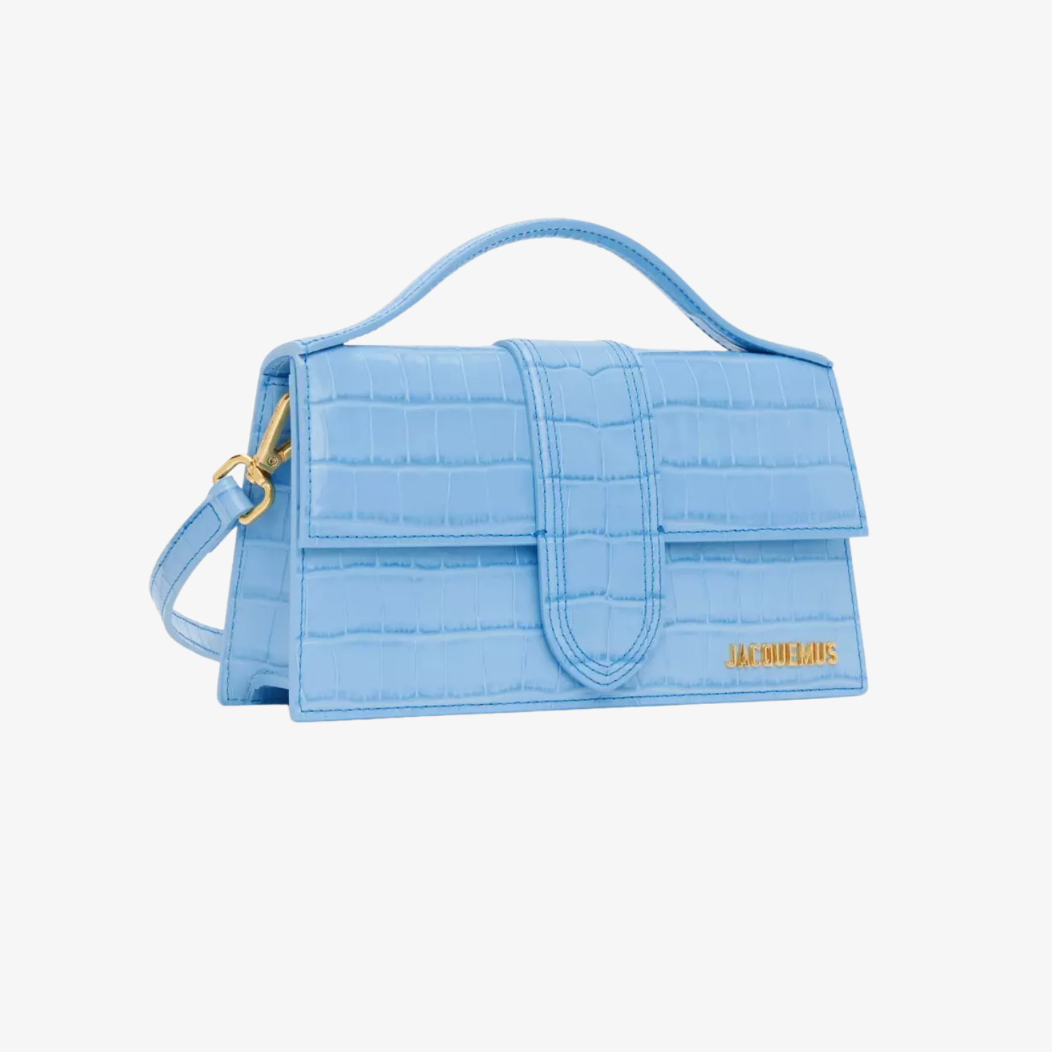 Geanta Jacquemus "Le Grand Bambino" Albastra