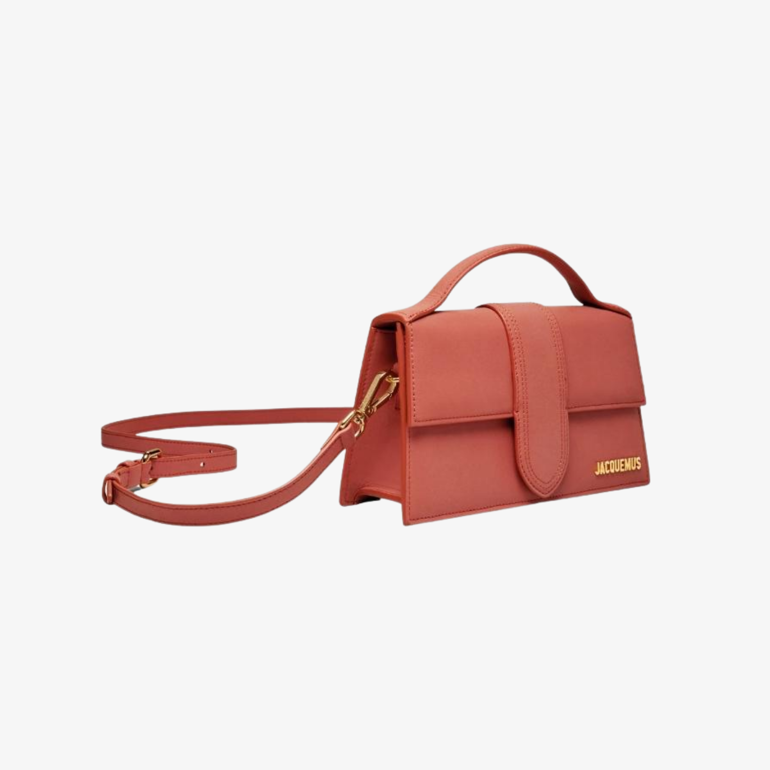Geanta Jacquemus Le Grand Bambino "Black Red"