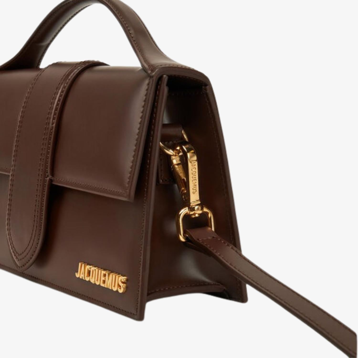 Geanta Jacquemus Le Grand Bambino "Cotone Brown"