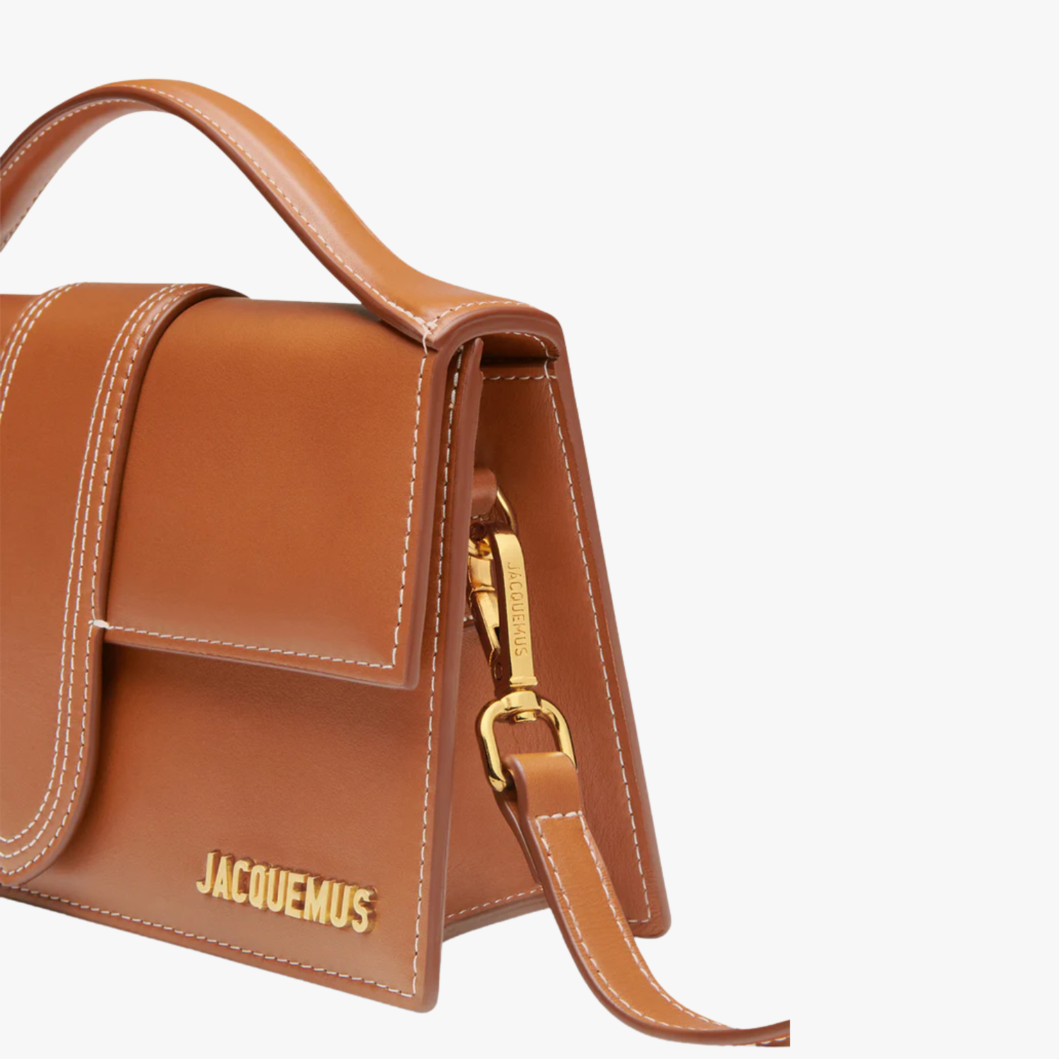 Geanta Jacquemus Le Grand Bambino "Light Brown"