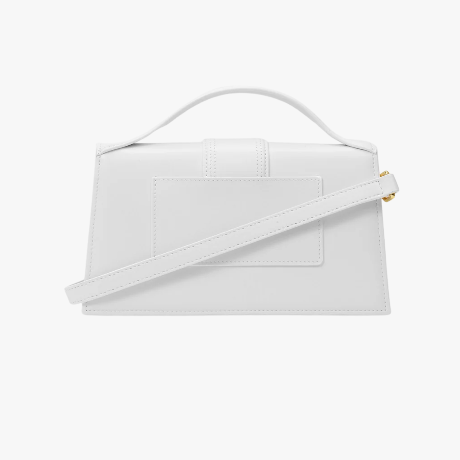 Geanta Jacquemus Le Grand Bambino "White Gold"