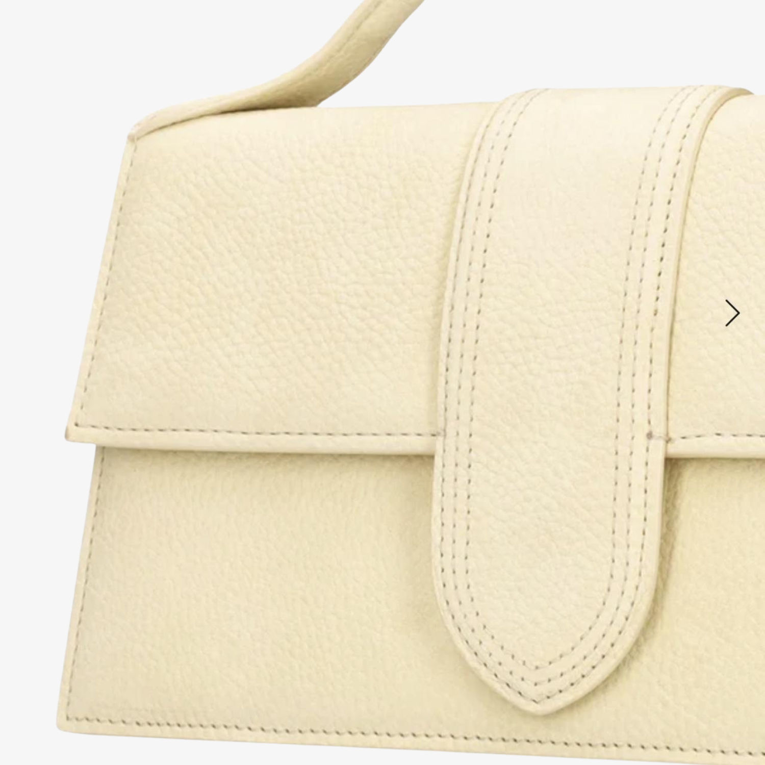 Geanta Jacquemus Le Grand Bambino "Ivory"