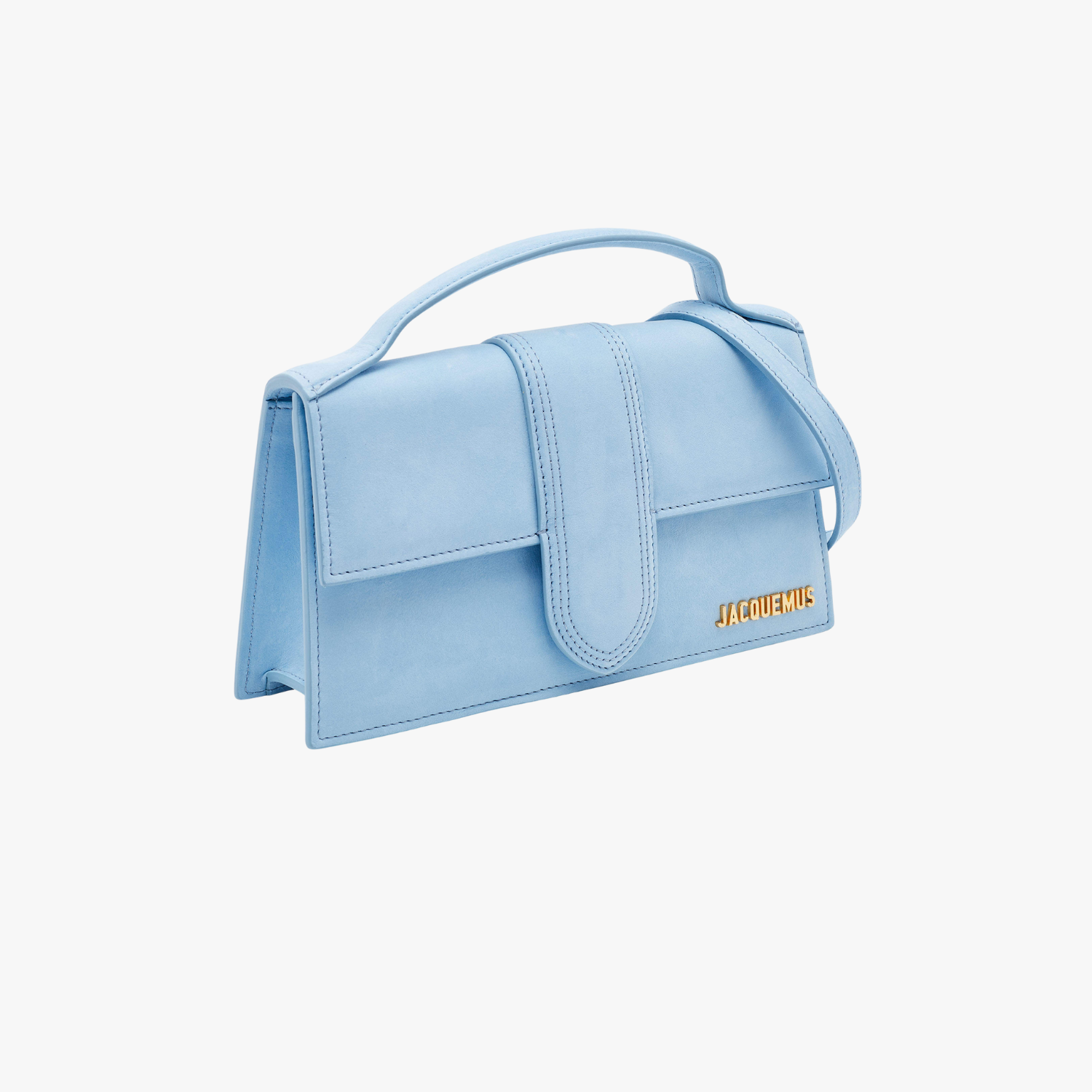 Geanta Jacquemus "Le Grand Bambino Light Blue"