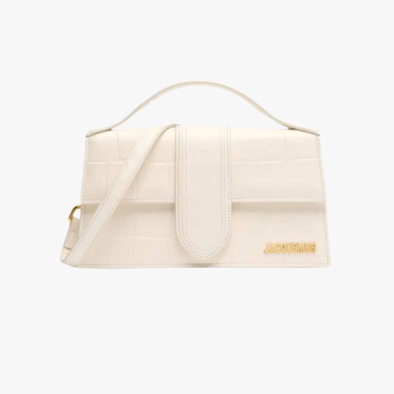 Geanta Jacquemus Le Bambino Donna "White Cocco"
