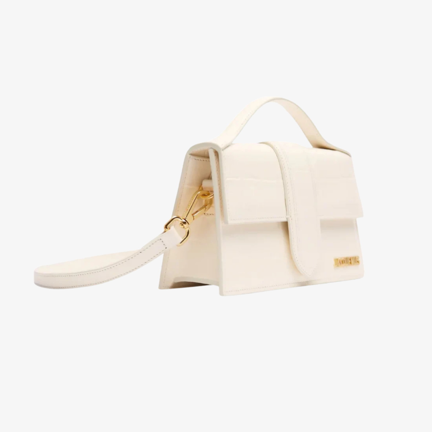 Geanta Jacquemus Le Bambino Donna "White Cocco"