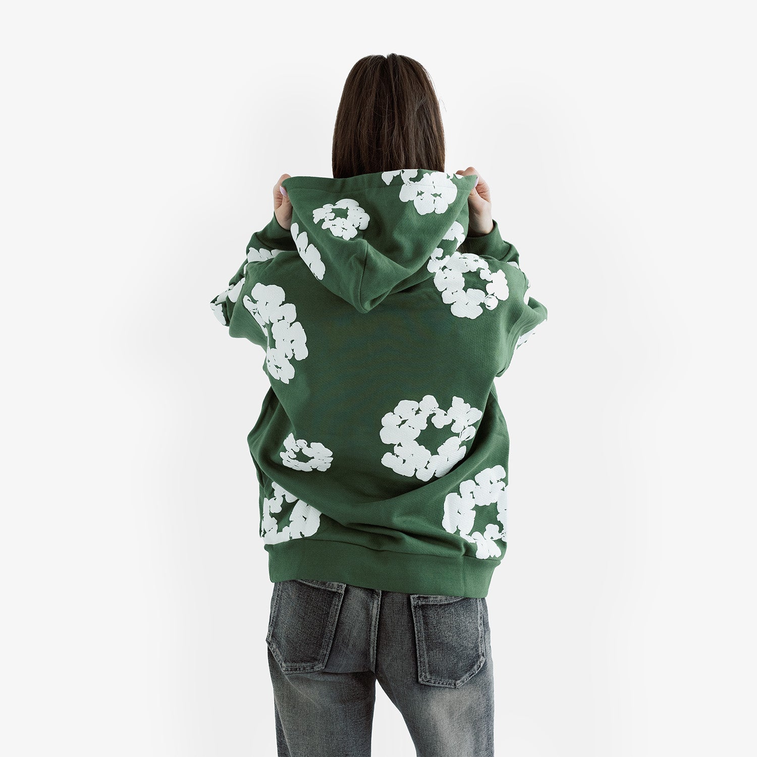 Hanorac Denim Tears "Green White"