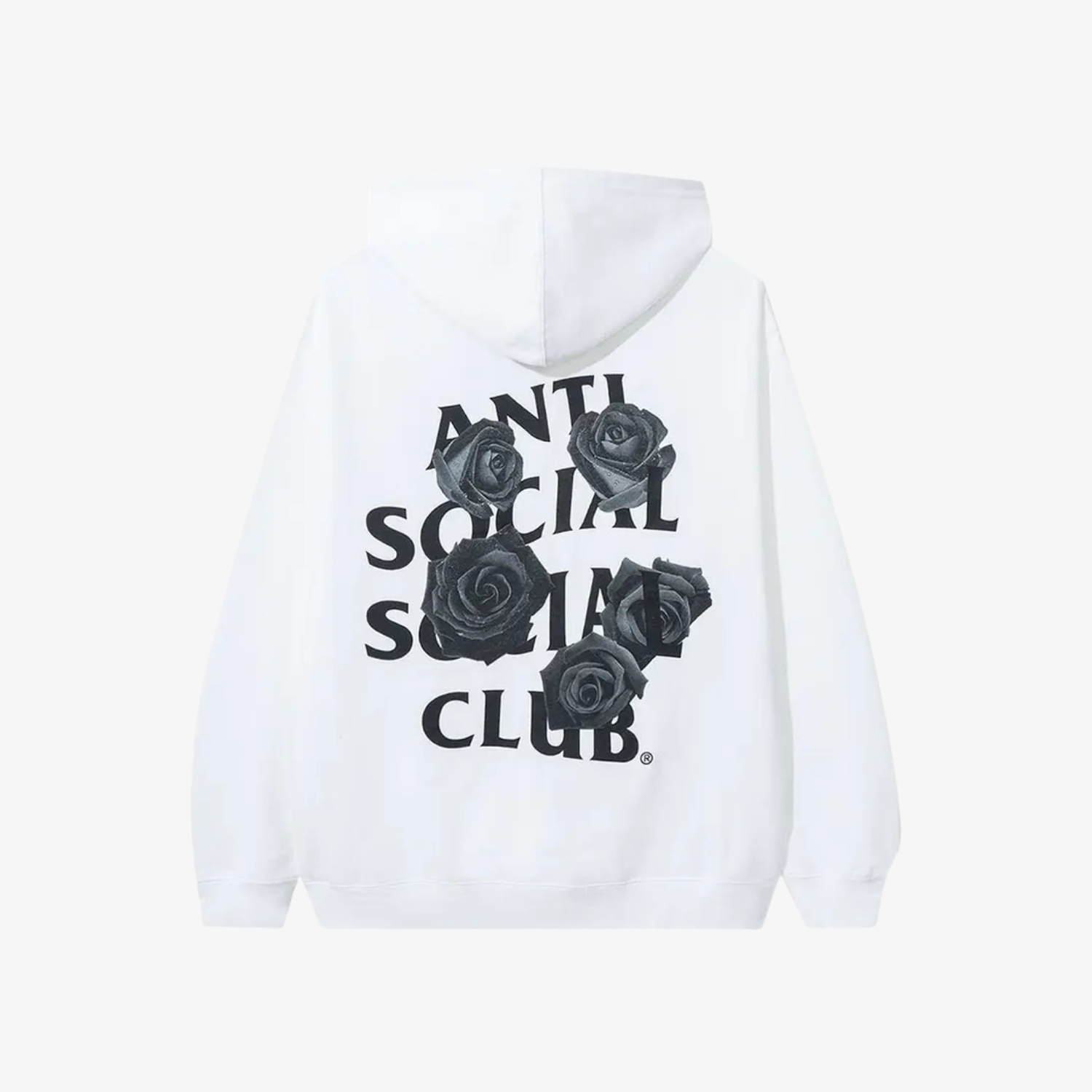Hanorac Anti Social Social Club "White Grey Rose"