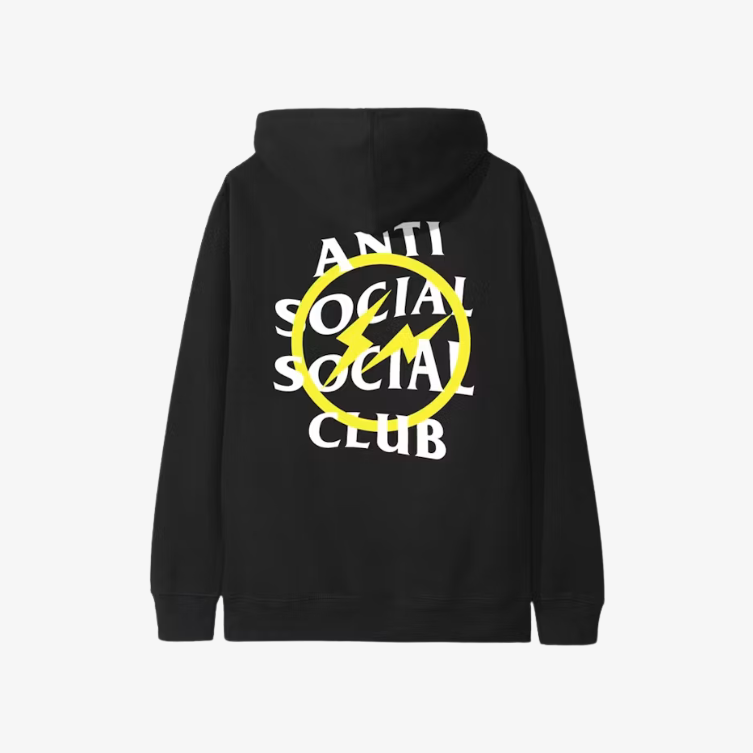 Hanorac Anti Social Social Club x Fragment "Yellow Bolt"