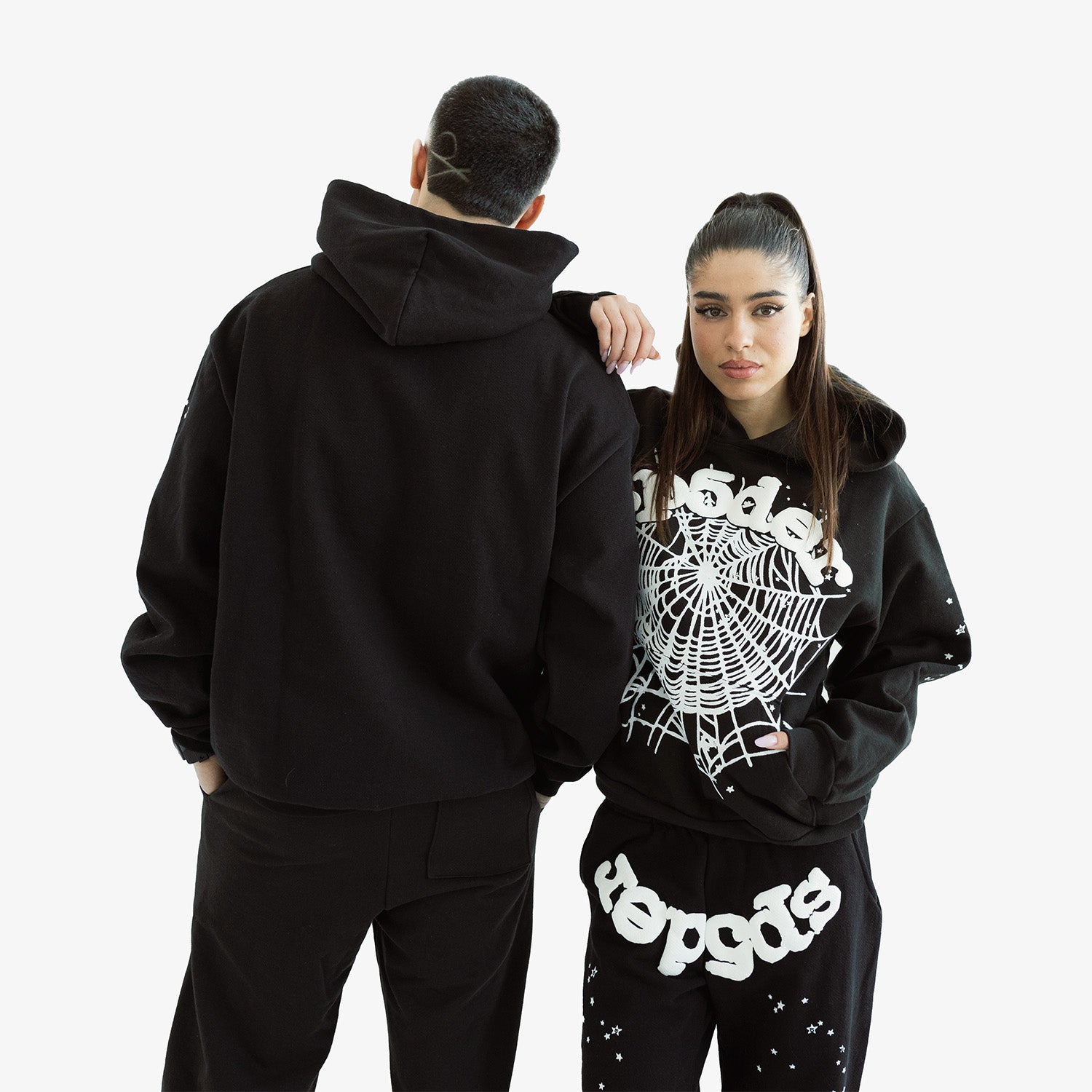 Hanorac Sp5der "Black Web"