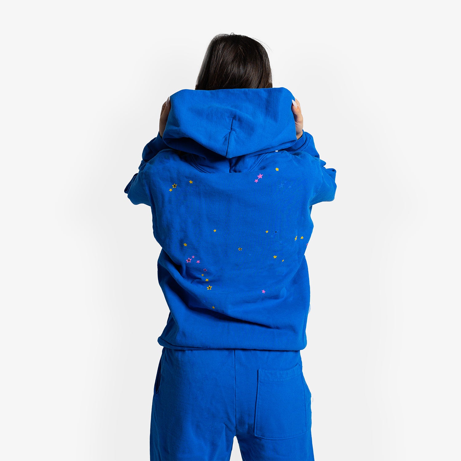 Hanorac Sp5der "Blue Yellow TC"