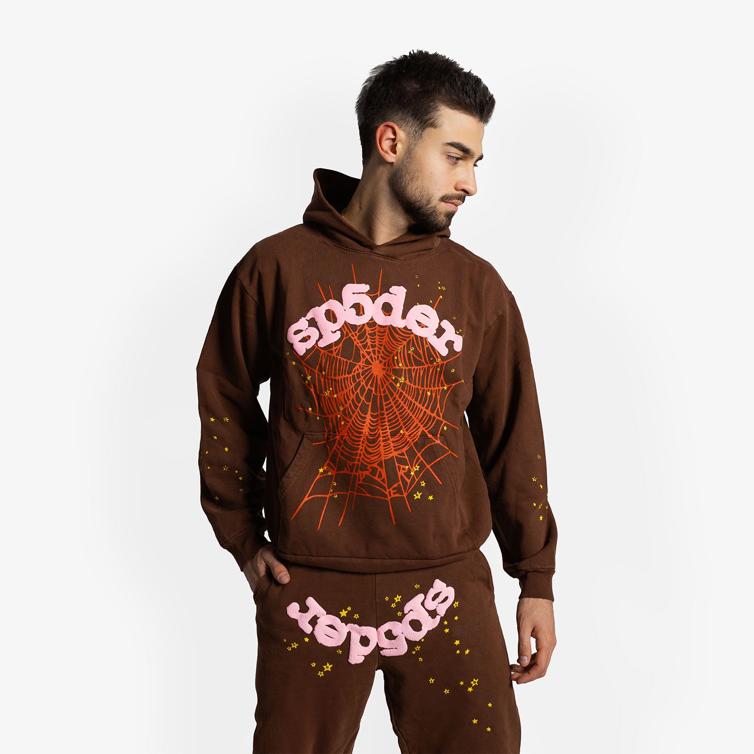 Hanorac Sp5der "Brown Web"