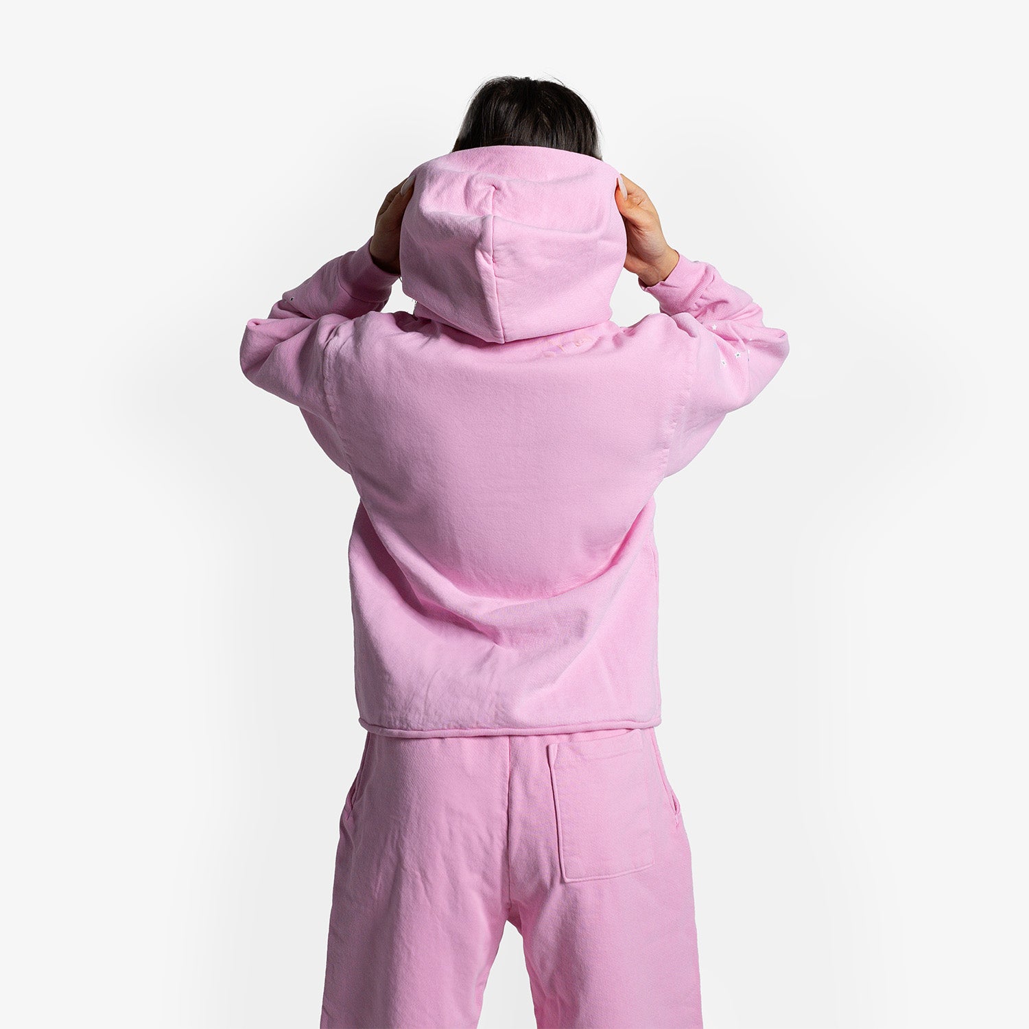 Hanorac Sp5der "Pink Web"