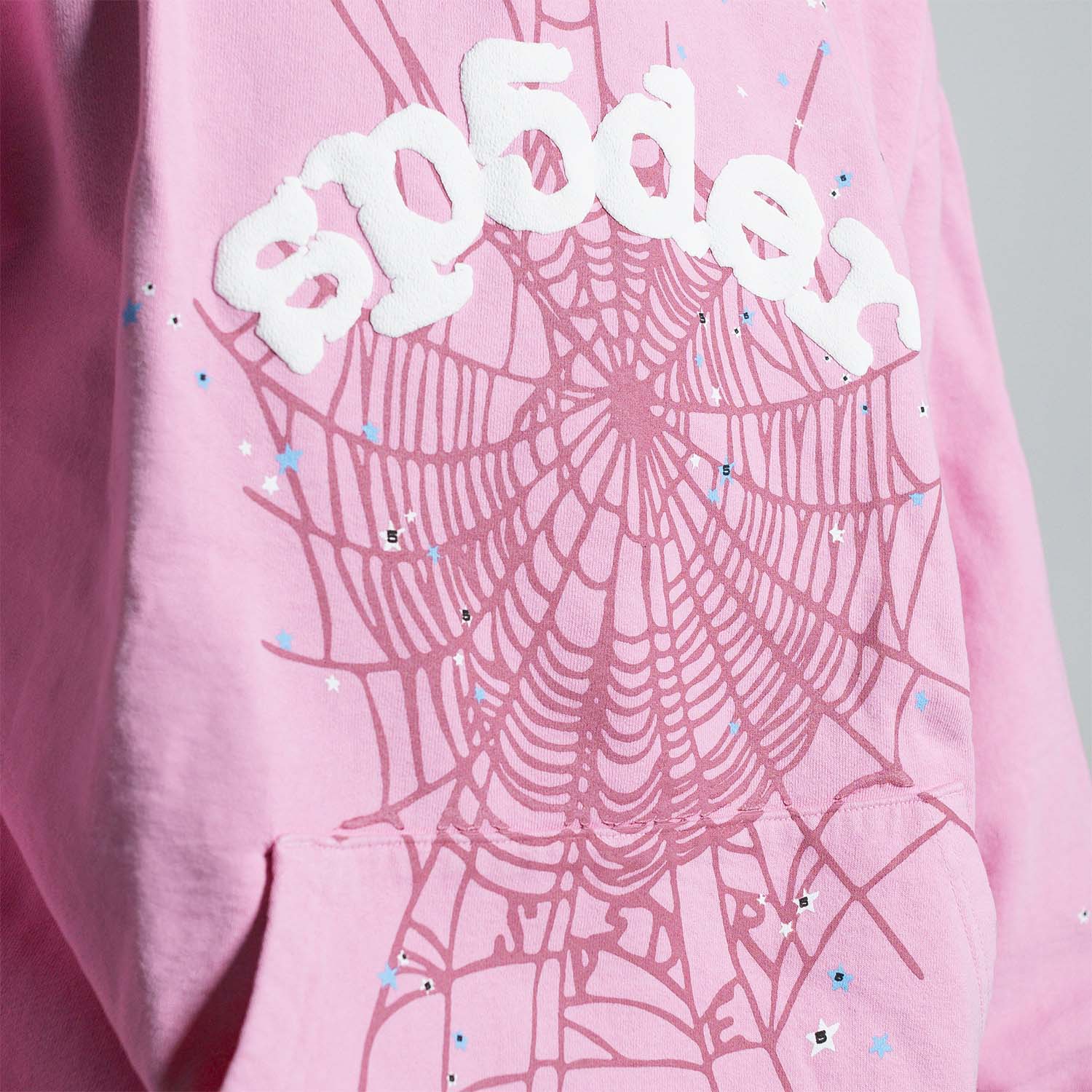 Hanorac Sp5der "Pink Web"