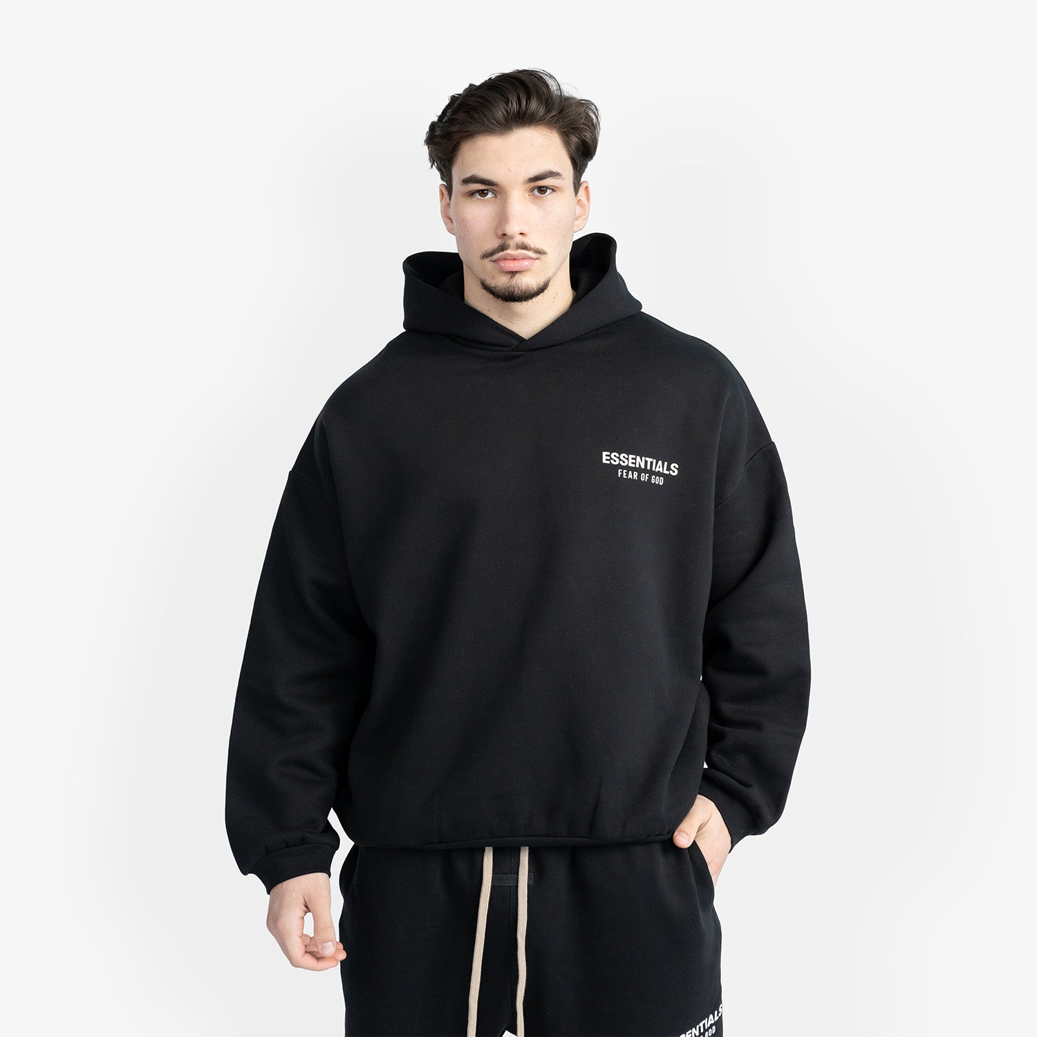 Hanorac Essentials Fear Of God "Black White"