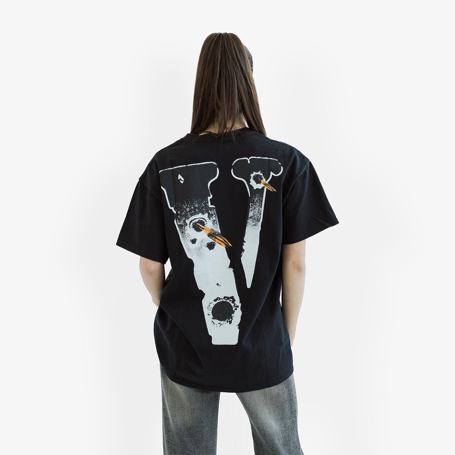 Tricou Pop Smoke x Vlone "Hawk'Em"