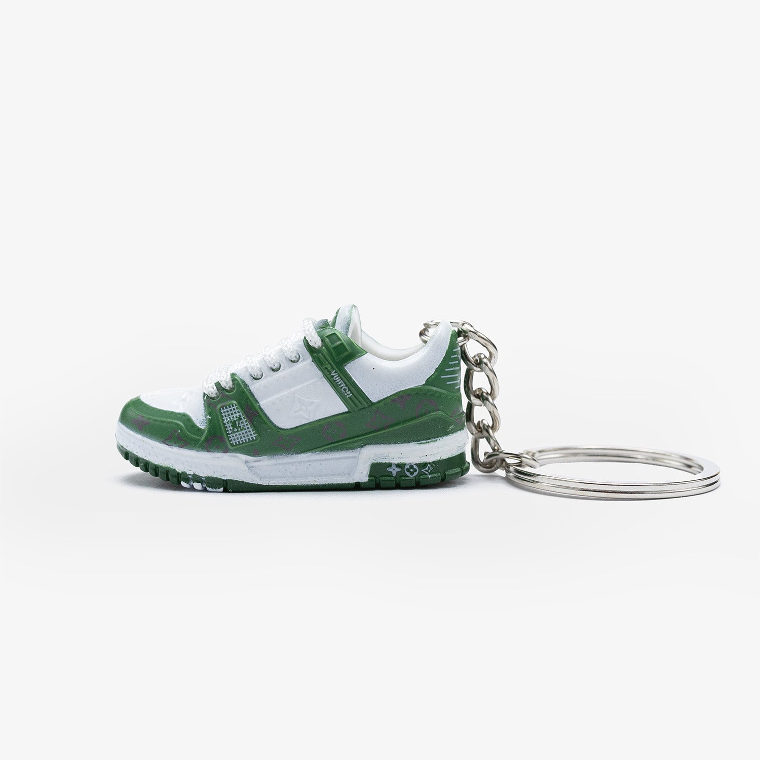 Breloc Louis Vuitton Trainer “Green White”