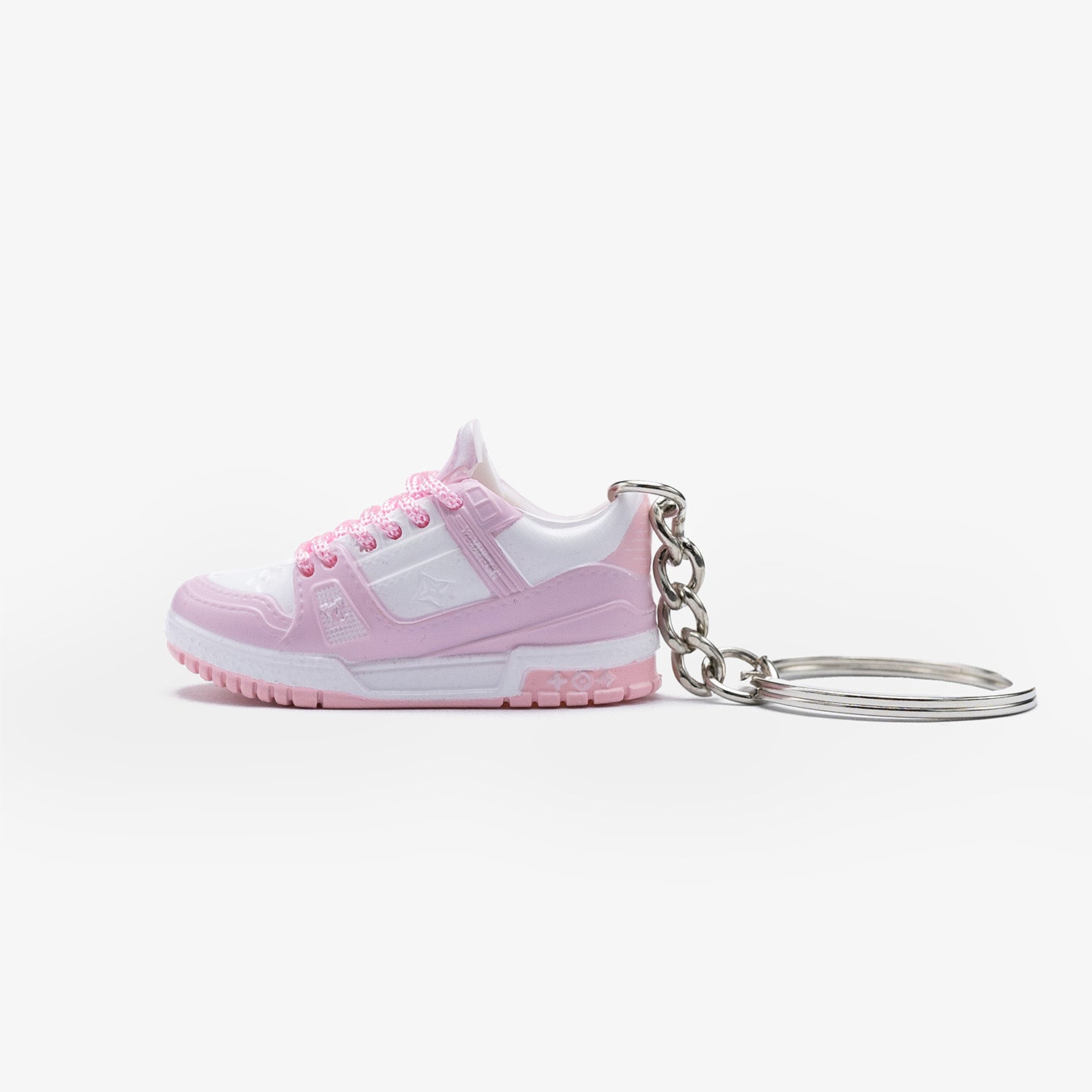 Breloc Louis Vuitton Trainer “Pink White”