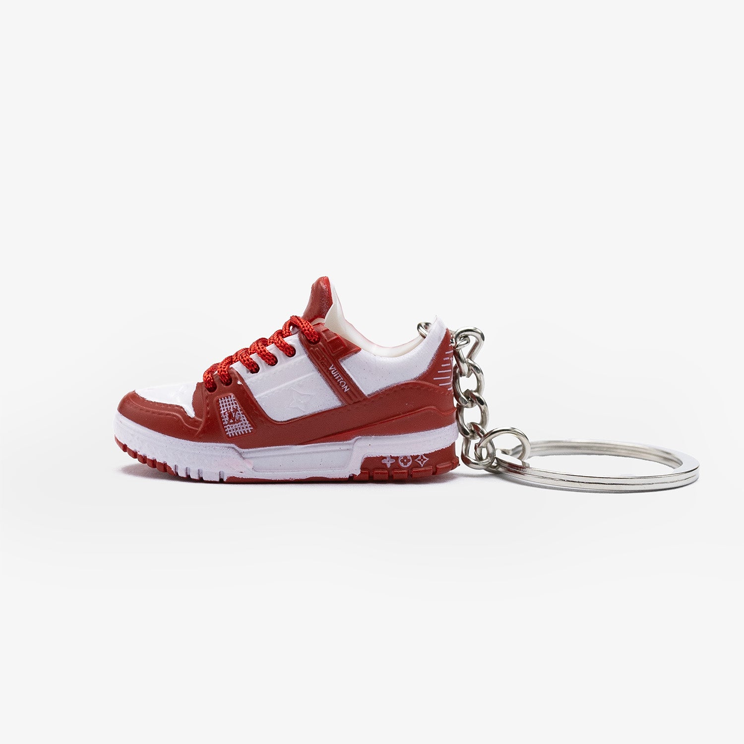 Breloc Louis Vuitton Trainer “Red White”