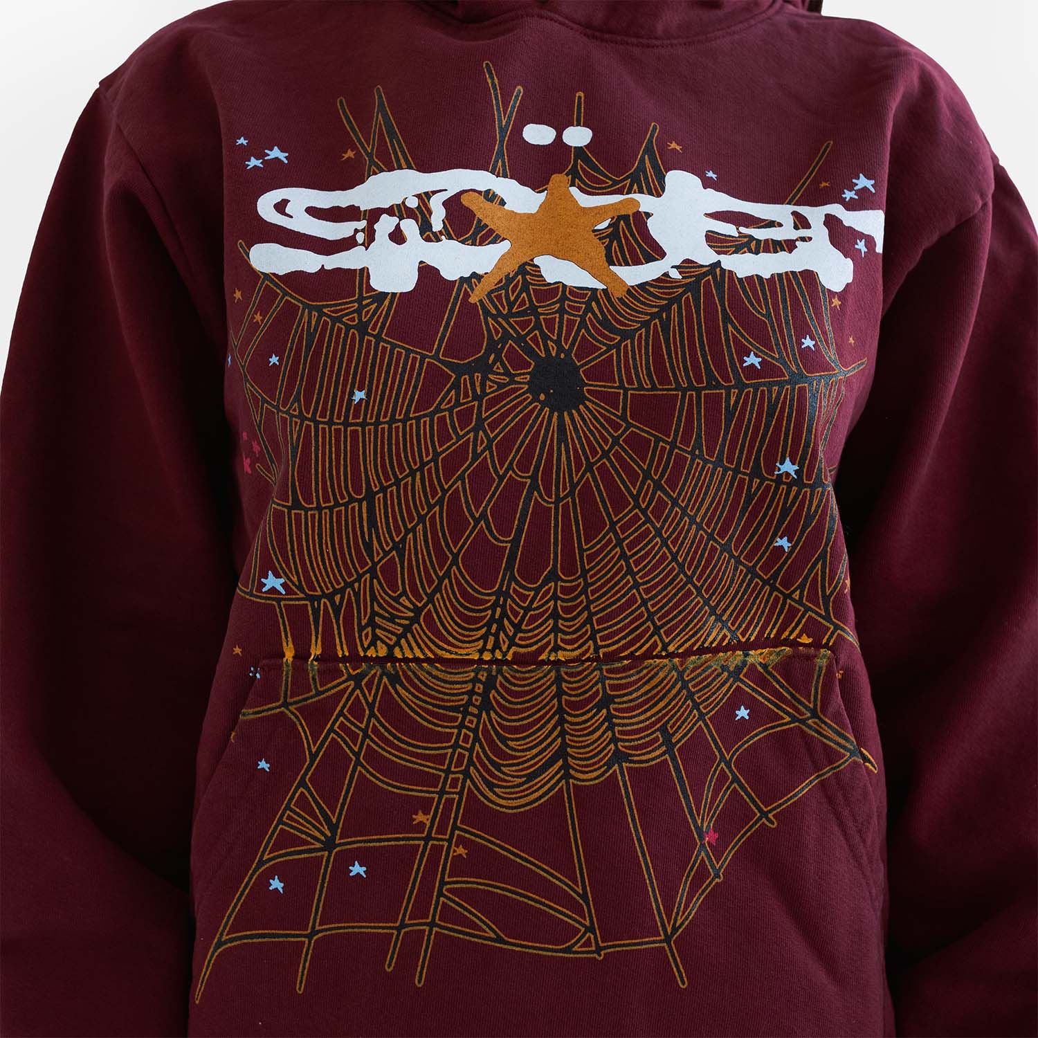 Hanorac Sp5der "Maroon Logo"