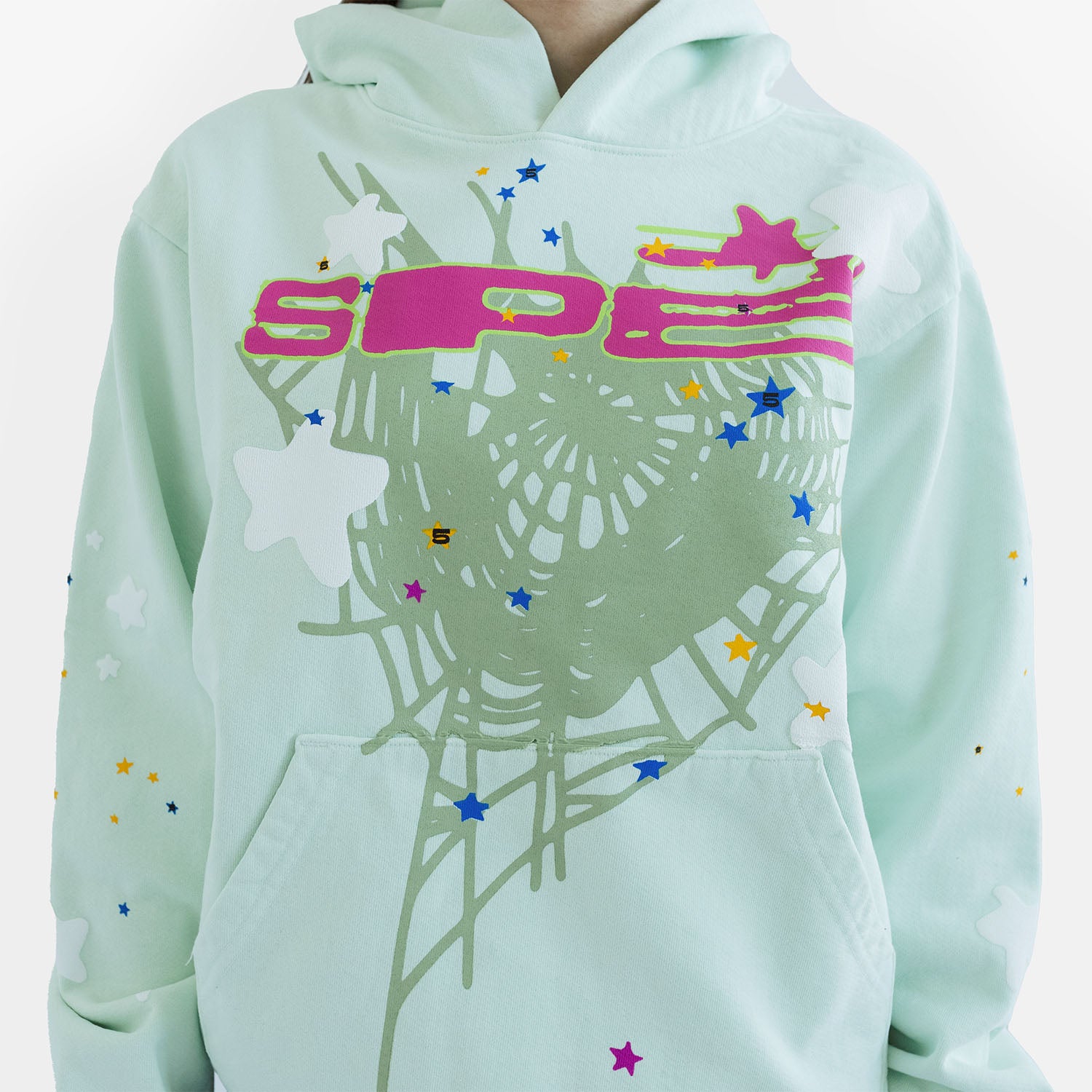 Hanorac Sp5der "Mint Web"