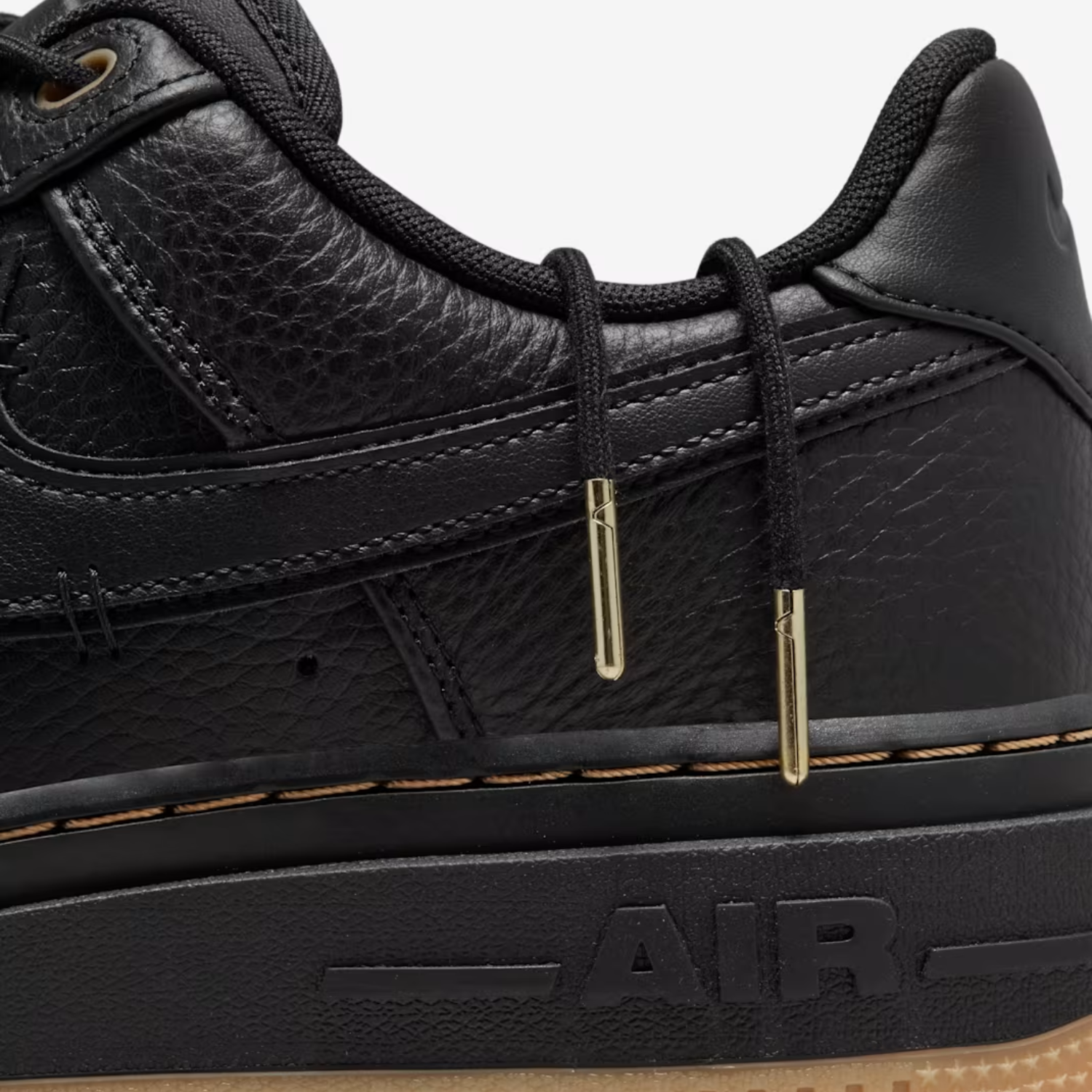 Nike Air Force 1 Low Luxe "Black Gum"