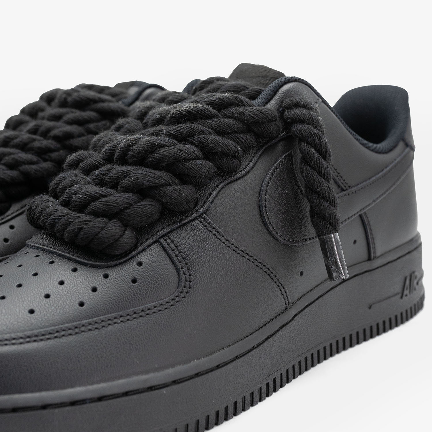 Nike Air Force 1 Black “Black Rope”